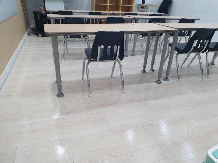 강남구어학원청소 주5회 현장 사진