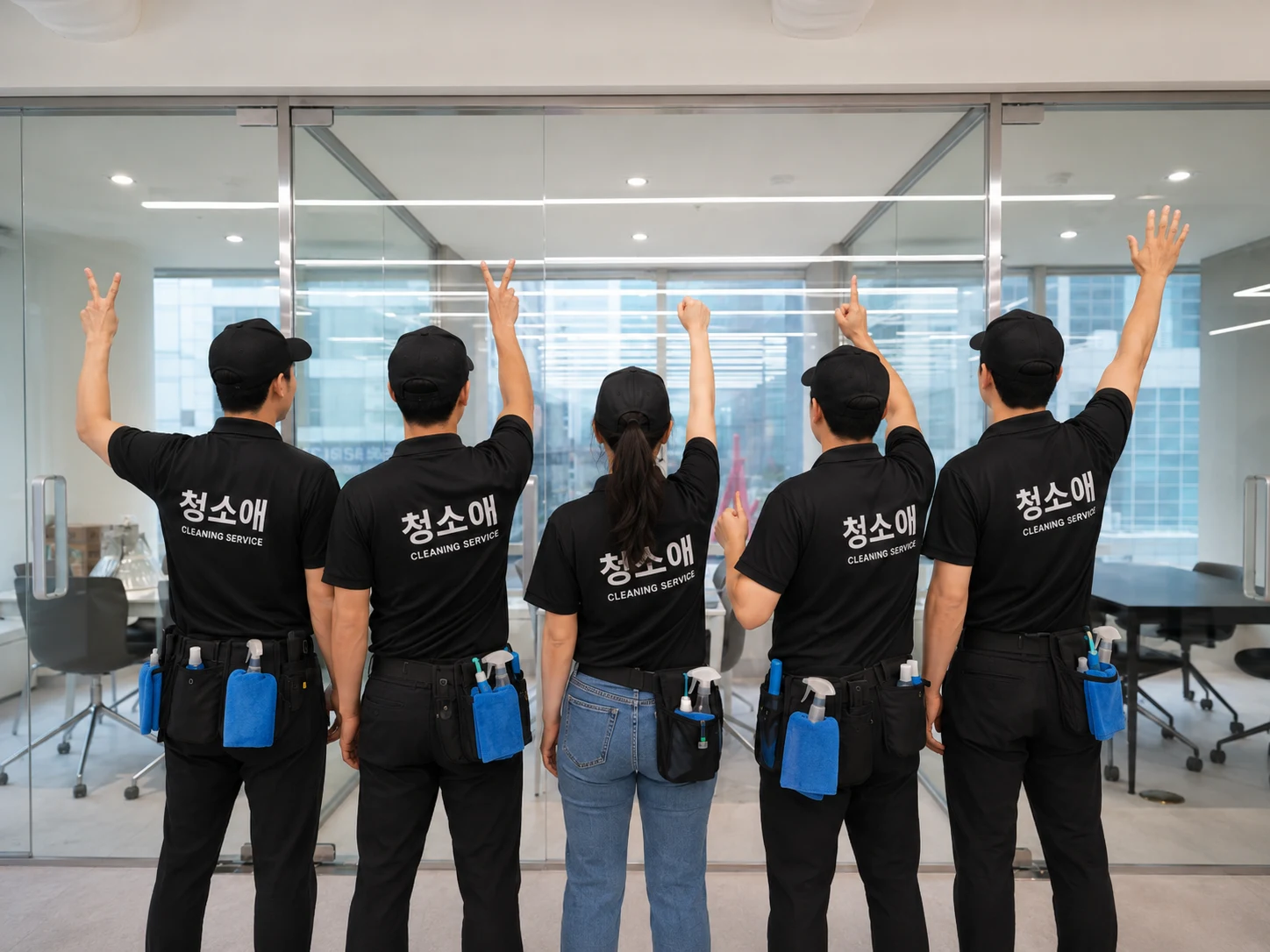 청소애 강남점 작업팀 현장 이미지